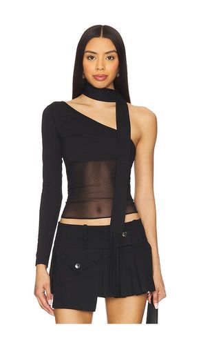 Asymmetric Neck Tie Top en . Taille L. Also en M, S, XS - NIIHAI - Modalova