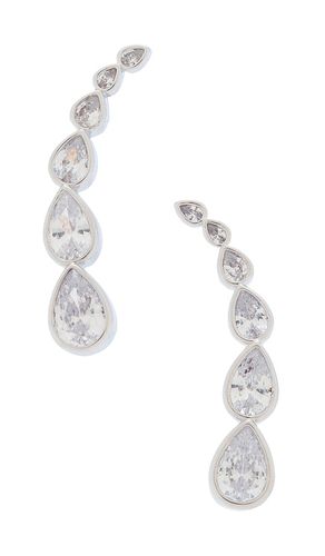 BOUCLES D'OREILLES CRISTALLE TEARDROP en - Nana Jacqueline - Modalova