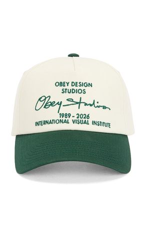 Obey CASQUETTE DESIGN en Green - Obey - Modalova