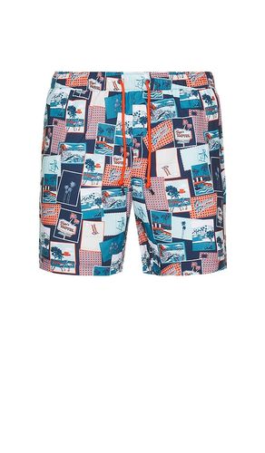 Volley All Over Print Postcard Swim Trunk in . Size M, S, XL/1X - Original Penguin - Modalova