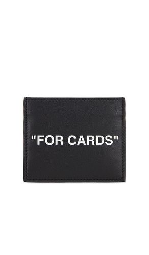 PORTE-CARTES QUOTE in - OFF-WHITE - Modalova