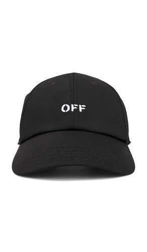 CASQUETTE DE BASEBALL DRILL OFF STAMP in - OFF-WHITE - Modalova