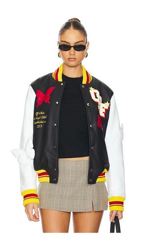 BLOUSON 2013 LEATHER VARSITY in . Size - OFF-WHITE - Modalova