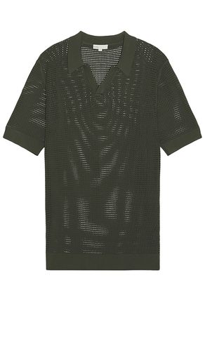 Mesh Knit Polo in . Size M, S - onia - Modalova