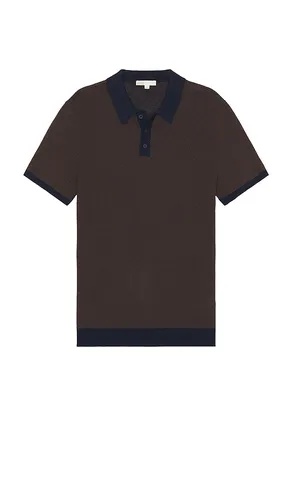 Cotton Textured Knit Polo in . Size M, S, XL/1X - onia - Modalova