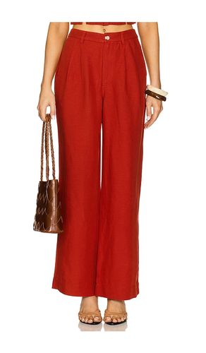 PANTALON À PINCES AIR LINEN in . Size 2, 6 - onia - Modalova