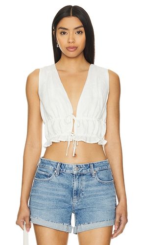 TOP EN LIN TIE FRONT TOP in . Size XL - onia - Modalova