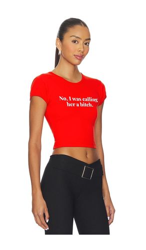 Cardi B Rib Tee In en . Taille S. Also en XS - Other Her - Modalova