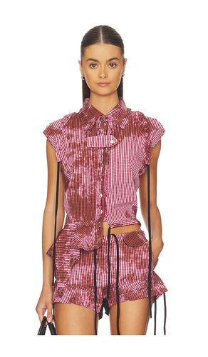 Picnic Ruched Ruffle Blouse en . Taille S. Also en - Ottolinger - Modalova
