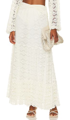 PatBO JUPE MIDI in Ivory. Size XL - PatBO - Modalova