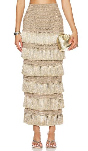 JUPE LONGUE FRINGE in . Size 2 - PatBO - Modalova