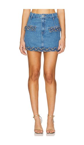 JUPE COURTE BRAIDED DENIM in . Size 2, 4, 6, 8 - PatBO - Modalova