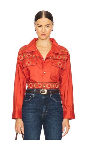 CHEMISE EMBROIDERED BUTTON UP in . Size M, S - Found - Modalova