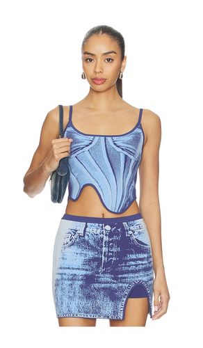 Mila Denim Print Tank Top en . Taille L. Also en M, S, XL - PH5 - Modalova