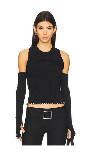 TOP EN MAILLE TORSADÉE DEVANT en . Taille L. Also en M, S, XS - PRIVATE POLICY - Modalova