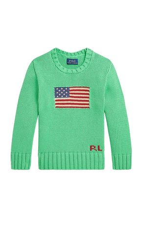 PULL RAS DE COU EN COTON FLAG in . Size 4, 5 - Polo Ralph Lauren - Modalova