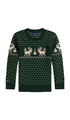 PULL INTARSIA en . Taille 2. Also en 3 - Polo Ralph Lauren - Modalova