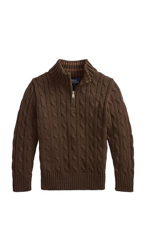 PULL HALF ZIP en . Taille 6. Also en 2, 3, 4, 5, 7 - Polo Ralph Lauren - Modalova