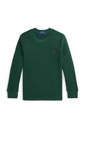 Kids Waffle Knit Top in . Size 3, 4 - Polo Ralph Lauren - Modalova