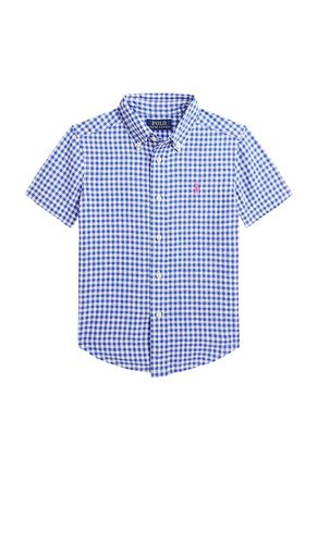 Kids Short Sleeve Linen Sport Shirt in . Size 3, 4, 5 - Polo Ralph Lauren - Modalova