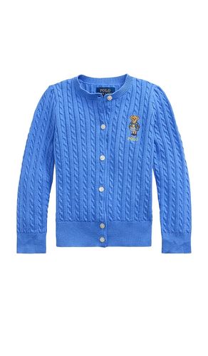 Kids Mini Cable Knit Sweater Cardigan in . Size 3 - Polo Ralph Lauren - Modalova