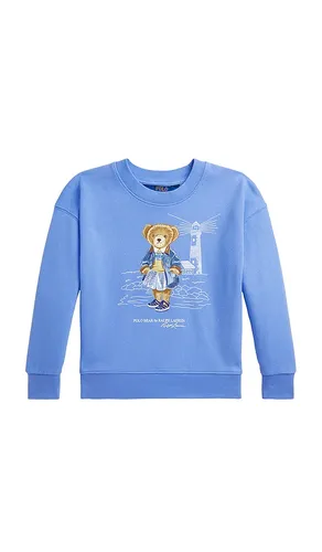 Kids Novelty Bear Graphic Crewneck Sweatshirt in . Size 3, 4, 5 - Polo Ralph Lauren - Modalova