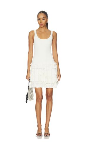 ROBE ÉVASÉE & AJUSTÉE EN VISCOSE ET COTON en . Taille S. Also en M, L, XL - Polo Ralph Lauren - Modalova