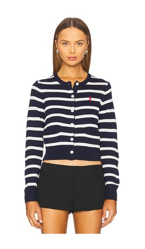 GILET RAS DE COU EN COTON RAYÉ in . Size XL - Polo Ralph Lauren - Modalova