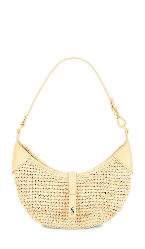 Raffia Leather Mini Shoulder Bag en - Polo Ralph Lauren - Modalova