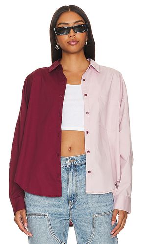 Sloane Oversized Button Down Shirt in . Size S, XS - PISTOLA - Modalova