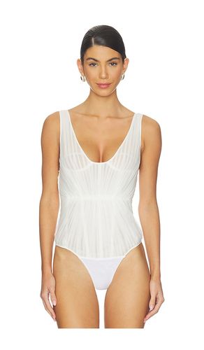 Plisse Corset Tank Bodysuit en . Taille 2. Also en 4 - Prabal Gurung - Modalova