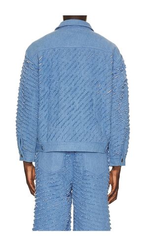 BLOUSON EN JEAN CUT THROUGH en . Taille S. Also en XL/1X - Pas Une Marque - Modalova