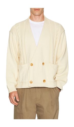 GILET DOUBLE BREASTED CABLE KNIT en . Taille M. Also en S, L, XL/1X - Found - Modalova