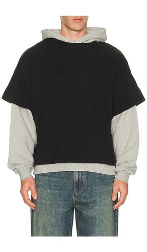 SWEAT À CAPUCHE DOUBLE LAYER en . Taille M. Also en S - Found - Modalova