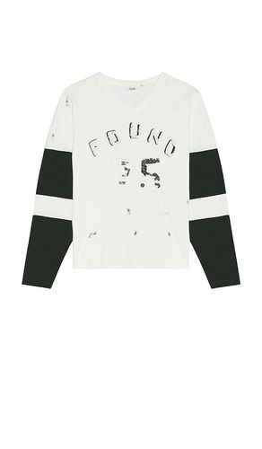 T-SHIRT MANCHES LONGUES DISTRESSED en . Taille S. Also en XL/1X - Found - Modalova