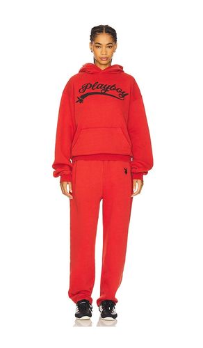 ENSEMBLE SWEAT À CAPUCHE ET PANTALON LOGO en . Taille S. Also en M, L - Playboy - Modalova