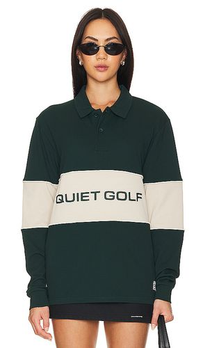Qg Sport Long Sleeve Polo in . Size XL/1X - Quiet Golf - Modalova