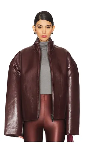 BLOUSON EN CUIR BONDED in . Size 40 - REMAIN - Modalova
