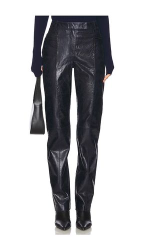 PANTALON DE COSTUME SLIM LEATHER in . Size 34, 36, 38, 40, 42 - REMAIN - Modalova