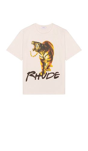 Rhude Tiger Tee in Ivory. Size M - Rhude - Modalova