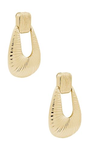 Striated Door Knocker Earring en - Ronny Kobo - Modalova