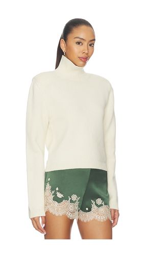 PULL CROPPED À COL MONTANT STATEMENT SHOULDER CROPPED TURTLENECK en . Taille 34. Also en 36, 38 - Rohe - Modalova