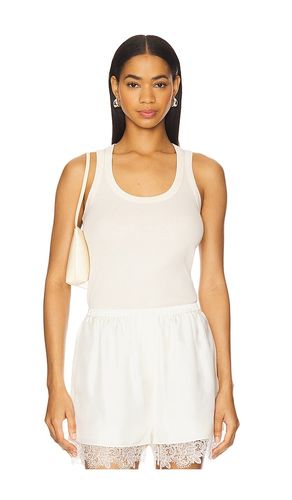 Fine Rib Scoop Neck Top en . Taille 38/6. Also en 42/10 - Rohe - Modalova