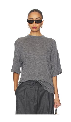 T-SHIRT OVERSIZED EN MÉRINOS DOUX en . Taille 34. Also en - Rohe - Modalova