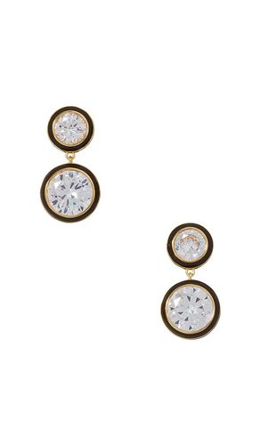 BOUCLES D'OREILLES CUBIC DOUBLE DROP en - Roxanne Assoulin - Modalova