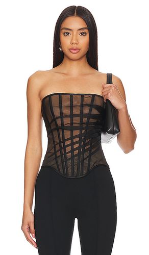 Draped Organza Corset Top in . Size 38/M, 40/L - Rozie Corsets - Modalova