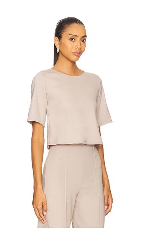 TOP MANCHES COURTES EN MAILLE PONTE en . Taille M. Also en L - Ripley Rader - Modalova