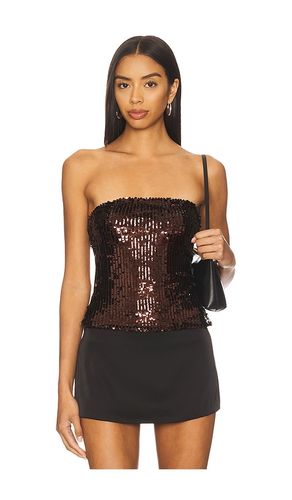 Anette Strapless Sequin Bustier en . Taille L. Also en M, S, XL, XS - Runaway The Label - Modalova