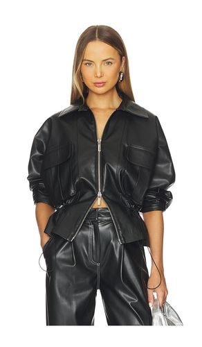 BLOUSON EN CUIR EMBER en . Taille S. Also en M - SELMACILEK - Modalova