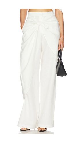 PANTALON TAILLE HAUTE À NŒUD en . Taille S. Also en - SELMACILEK - Modalova